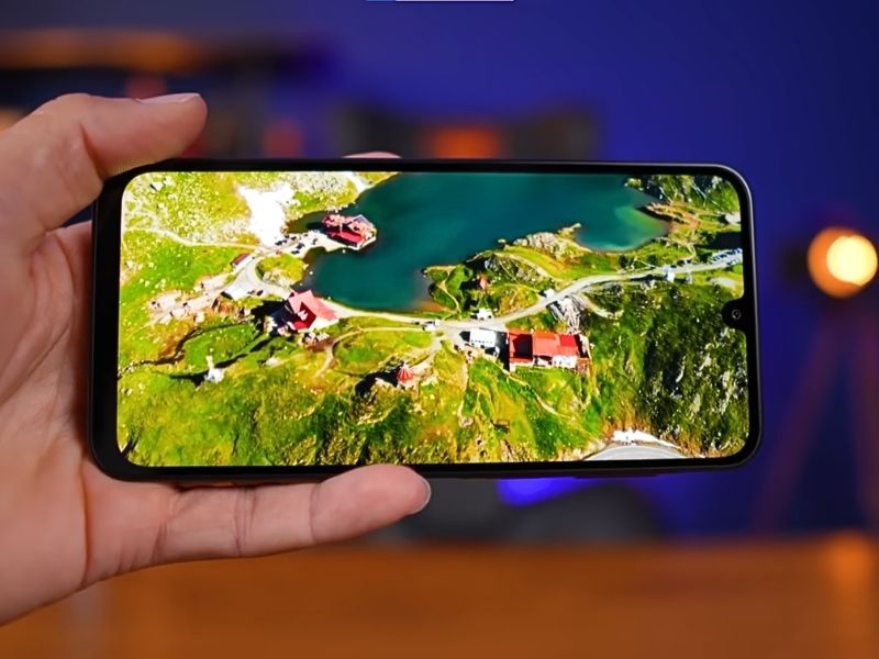 Tela do Galaxy A17