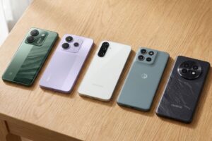 Os 5 melhores celulares até 1500 reais em 2026 lado a lado