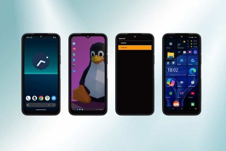 Nexphone: Este smartphone roda 3 sistemas operacionais