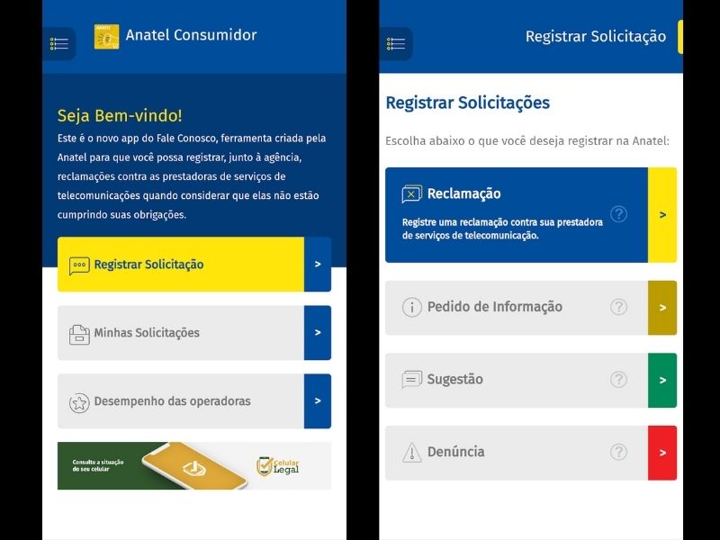 Aplicativo Anatel