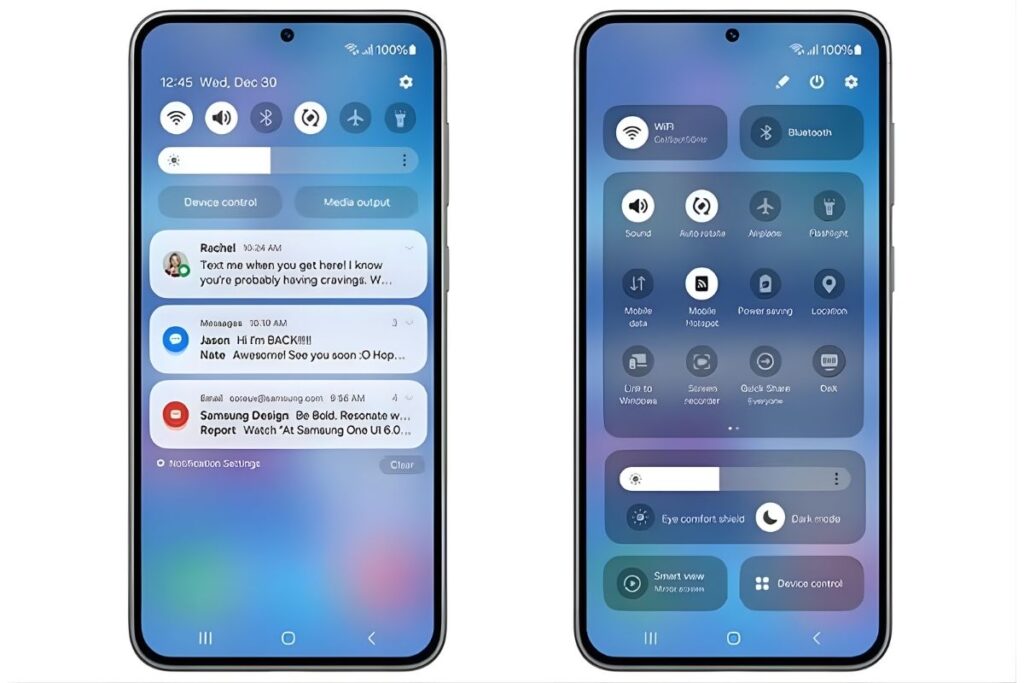 Galaxy A35 Interface