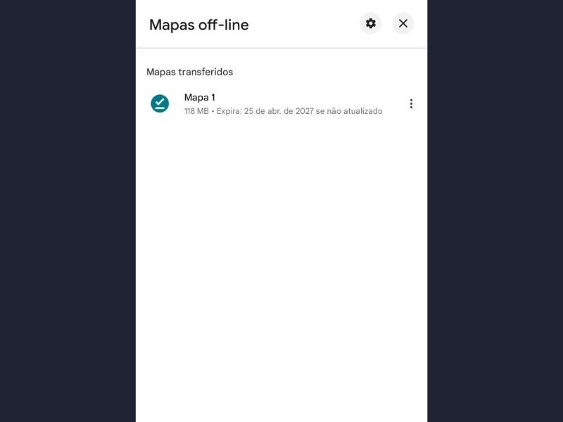 Renomear mapa transferido