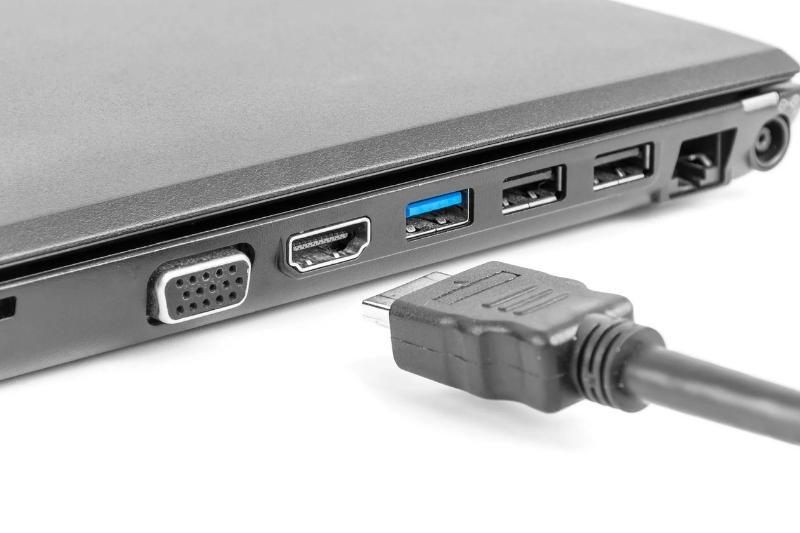 Entrada hdmi em notebook