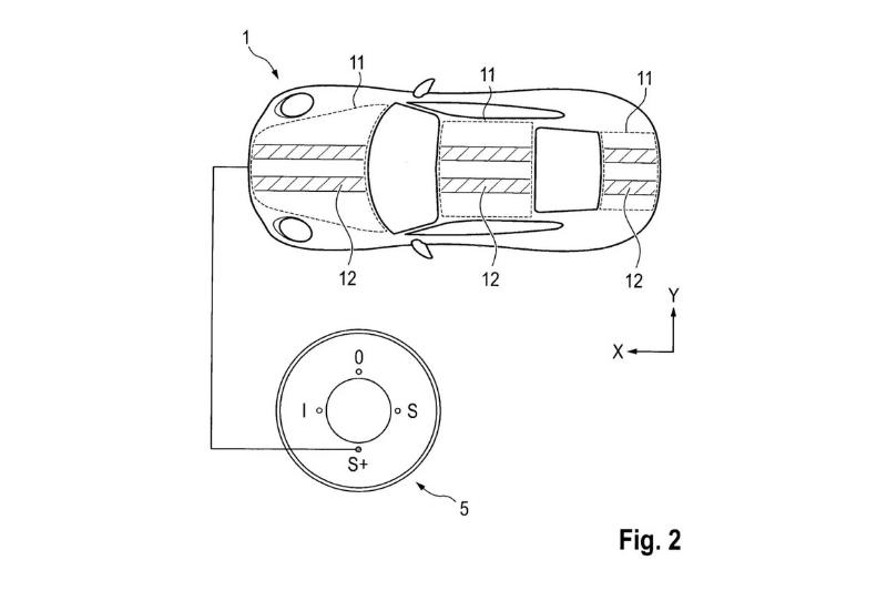 Patente e-ink porsche